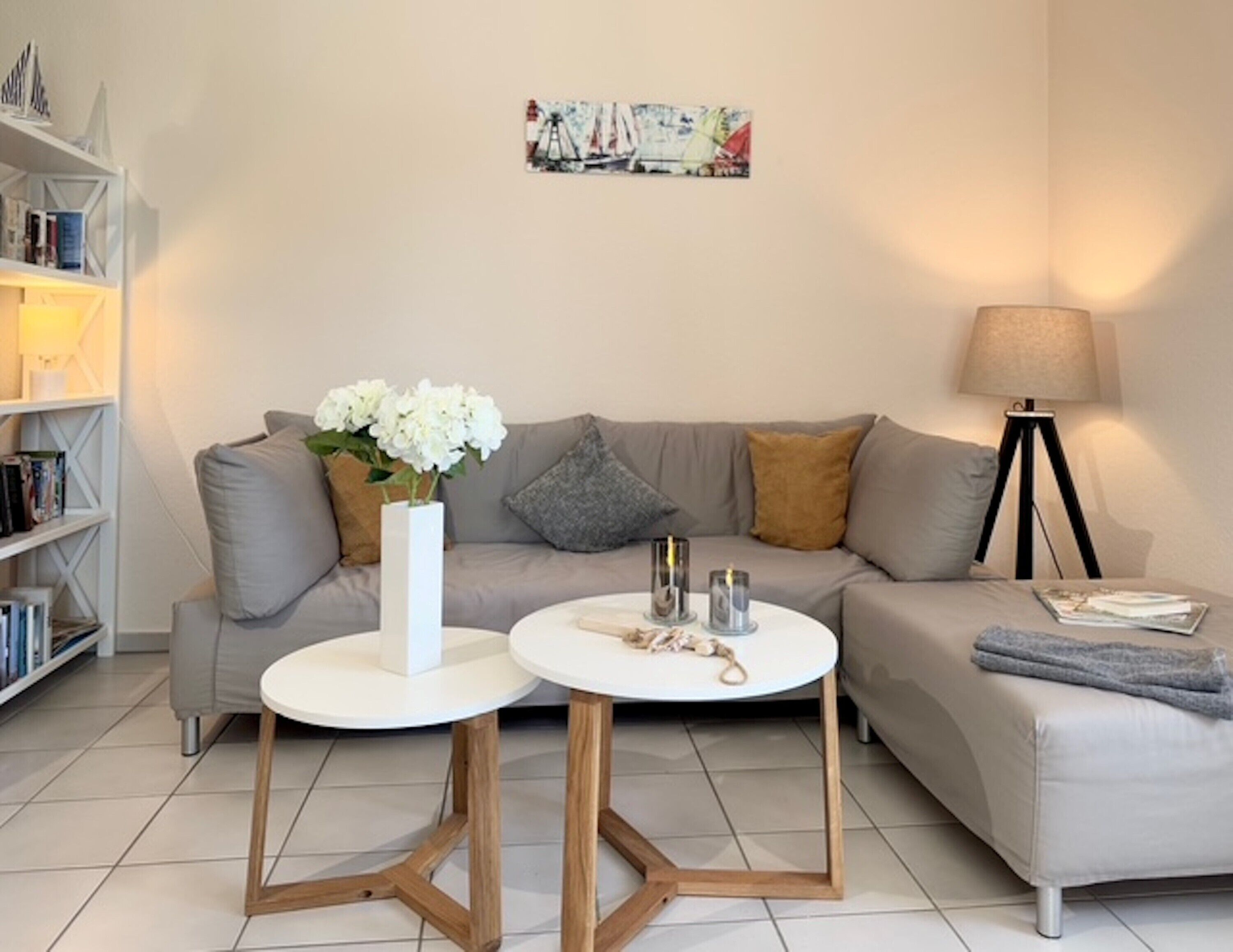 Televisie, een open haard en een dvd-speler