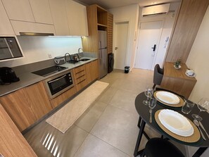 Basic Apartment | Private kitchen - Complete Studios in Downtown Floripa - CMA (Florianópolis)