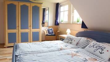 2 chambres, fer et planche à repasser, Wi-Fi, draps fournis