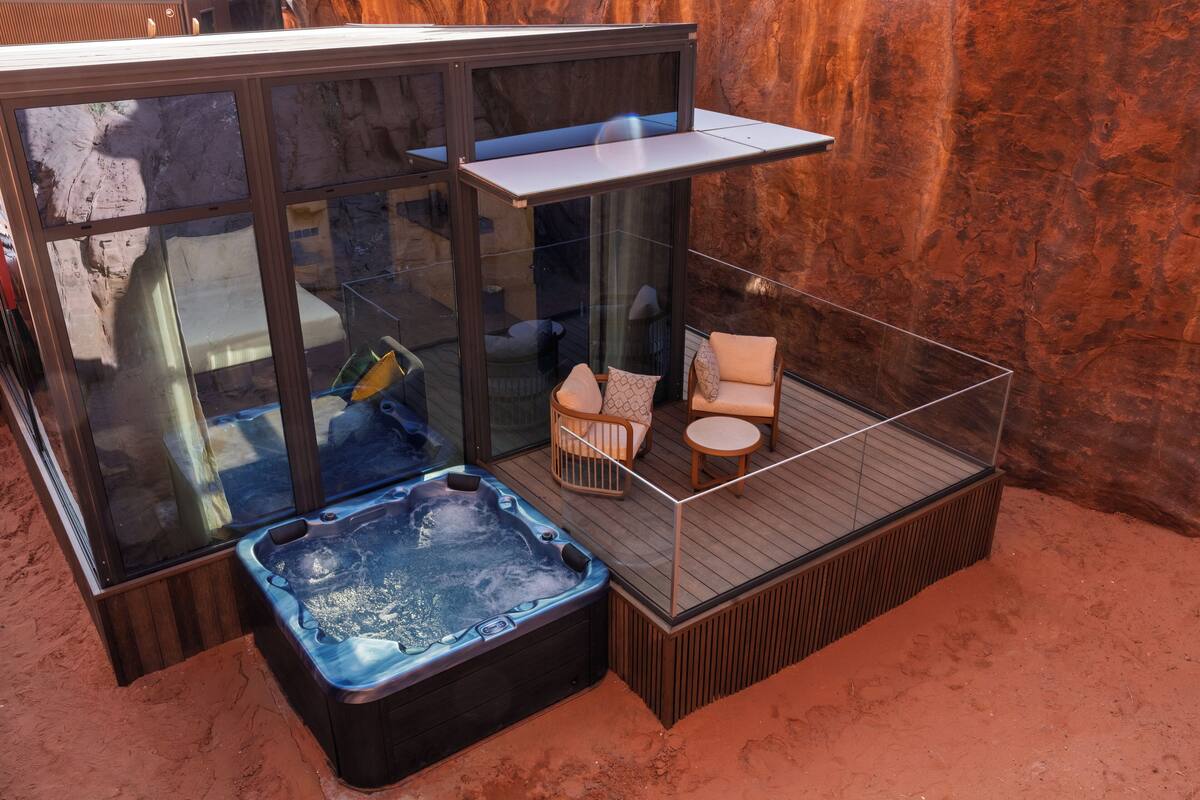 Chambre Double Supérieure, balcon