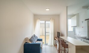 Basic Apartment | Living area - Apt in Bldg. w/ Pool in Joao Pessoa - Jds0104 (João Pessoa)