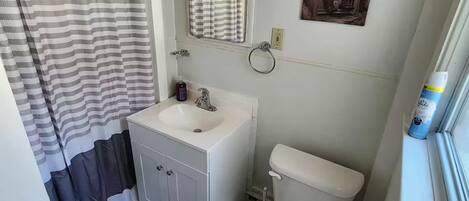 Towels, soap, toilet paper