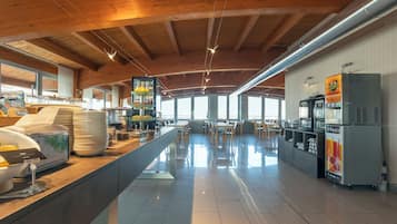 Daily buffet breakfast (EUR 12 per person)