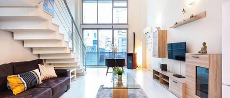 Standard Apartment | Living area | Flat-screen TV