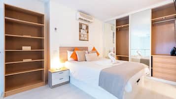 Standaard appartement | Geluiddichte muren, een strijkplank/strijkijzer, gratis wifi