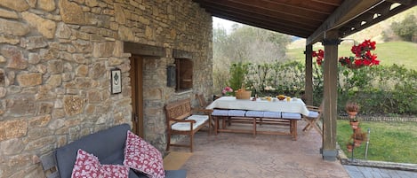 Restauration en plein air