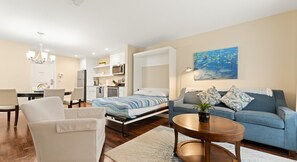 TV, fireplace - York Beach | Fireplace, Full Kitchen, Walk to Beach | Sleeps 6 (York)