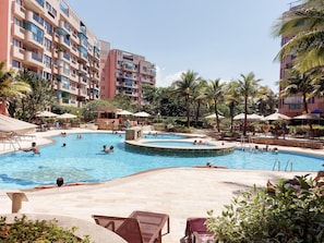 Pool - Balcony facing the sea (Rio de Janeiro)