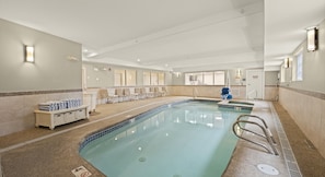 Indoor pool, a heated pool - York Beach, Maine | Ocean-View Studio with Fireplace | Walk to Beach (York)