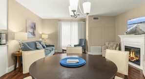 Interior - York Beach, Maine | Ocean-View Studio with Fireplace | Walk to Beach (York)