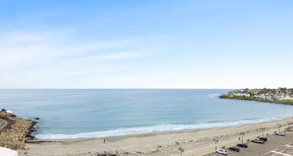 York Beach, Maine | Two-Queen Resort Room with Ocean Peek | Walk to Beach