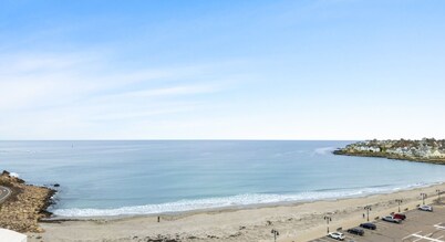 York Beach, Maine | Two-Queen Resort Room with Ocean Peek | Walk to Beach