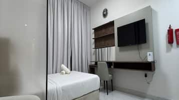Standard Studio | Peralatan tempat tidur premium, Wi-fi percuma, cadar katil