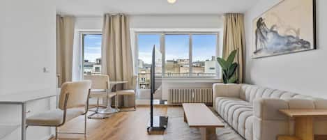 Televisie en een kantoor