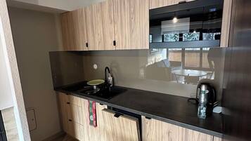 Deluxe Apartment, Balcony | Private kitchenette