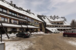 Fassade der Unterkunft