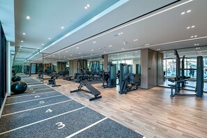 Fitness facility - Brand New 1 Bedroom in JVC (Dubai)