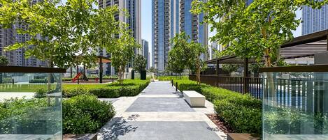 Overnatningsstedets område