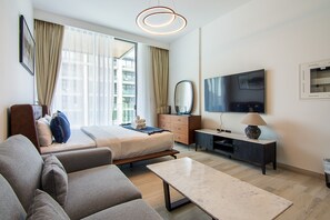 Free WiFi, bed sheets - Cozy studio in Dubai Hills (Dubai)