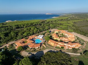 Apartment, Multiple Bedrooms, Balcony, Garden View | Exterior - Functional Studio With Shared Pool (Aglientu)