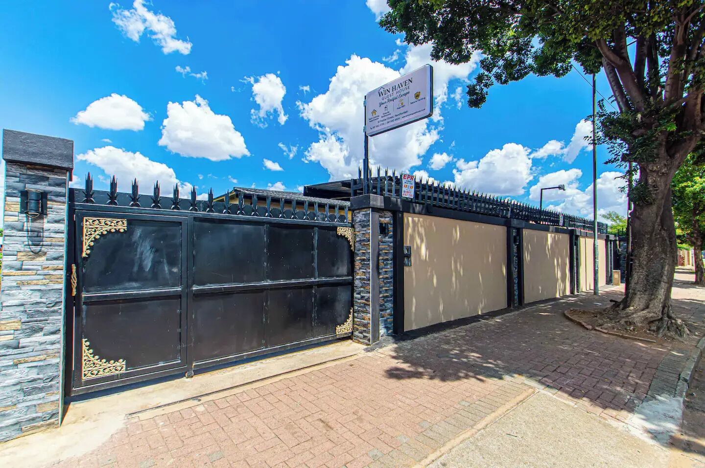 Overnattingsstedets uteområder