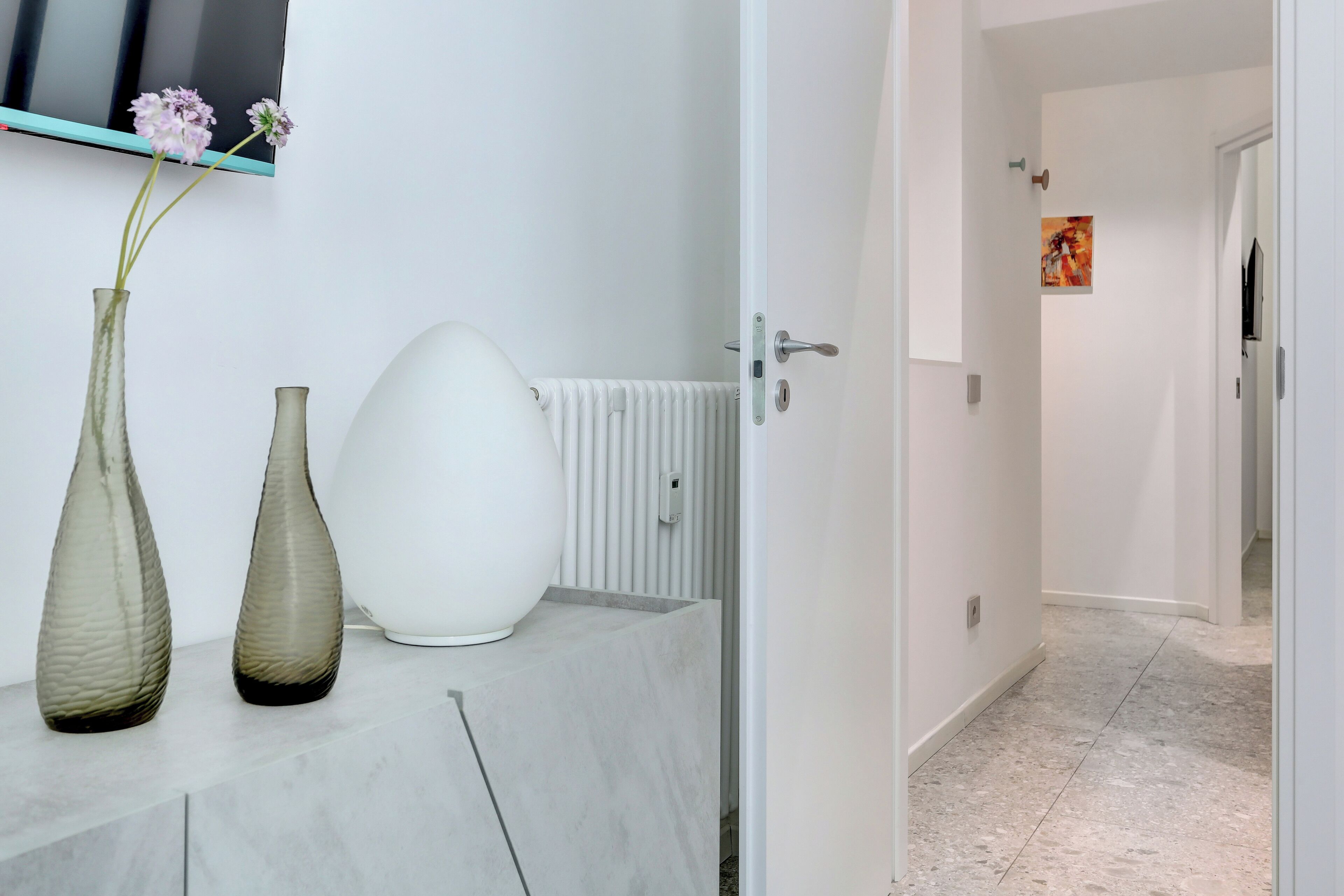 Habitación cuádruple Deluxe, vistas a la ciudad | Interior