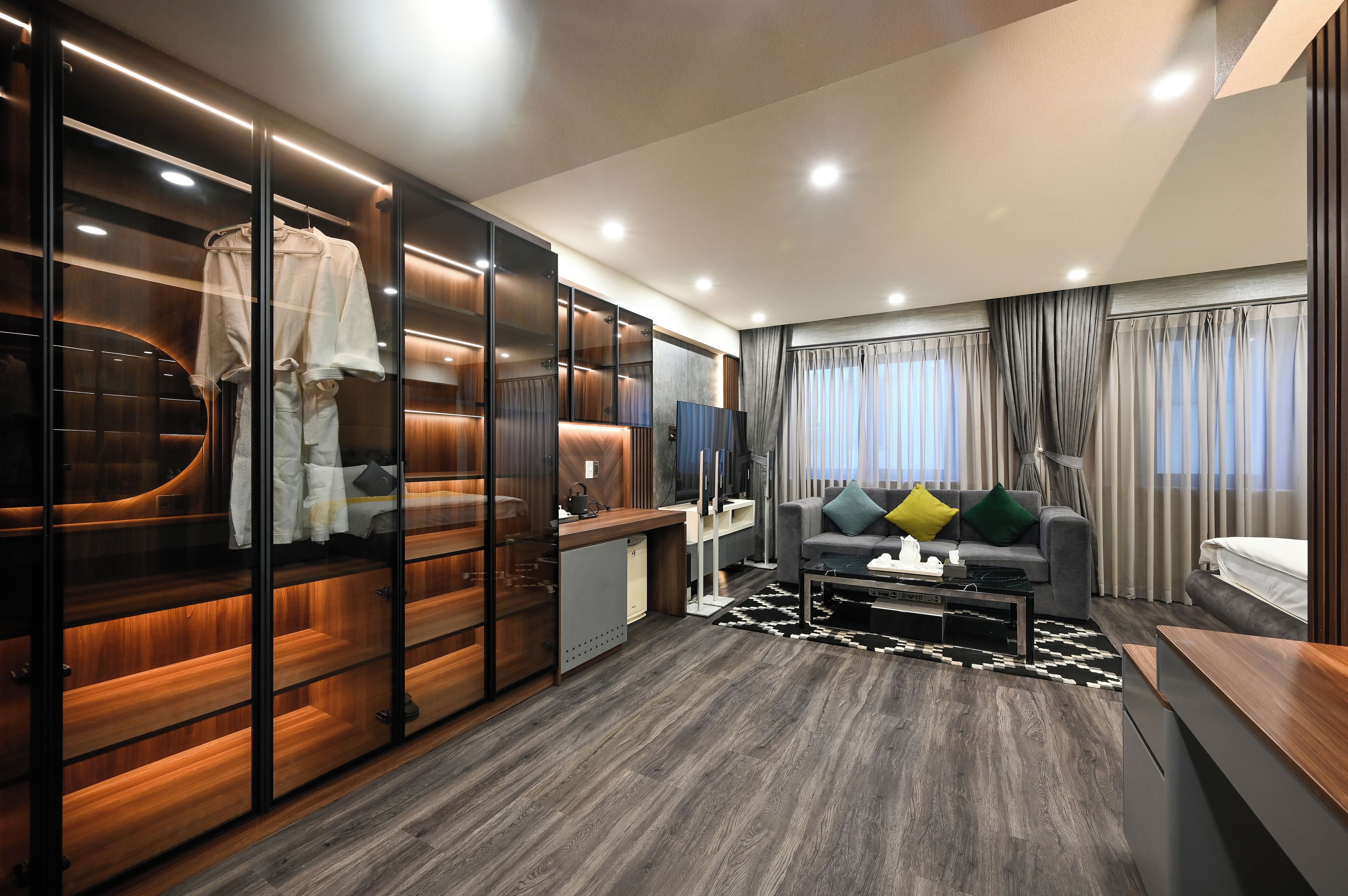 Phòng đôi Junior | Minibar, két bảo mật tại phòng, màn/rèm cản sáng, phòng cách âm 