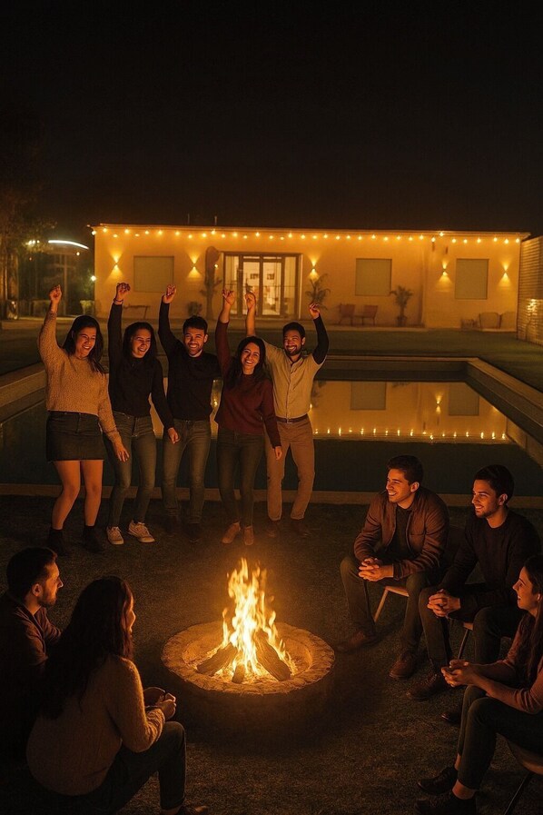 Enceinte de l’hébergement