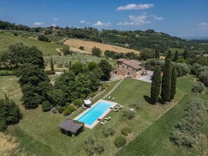 Outdoor pool - Podere Pisinano- Tuscan villa with swimming pool (Toscana)
