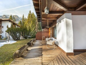 Terrace/patio - Cianderies Cozy Apartment R&R (Cortina d´Ampezzo)