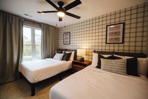 5 habitaciones, escritorio, tabla de planchar con plancha y wifi gratis