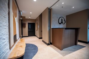 Interior - Mediterranean Suite 201A - The Agora a Boutique Hotel (Qualicum Beach)