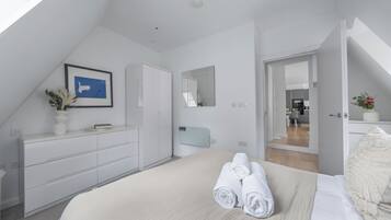 City-Apartment, 1 Doppelbett und Schlafsofa, Nichtraucher, Stadtblick