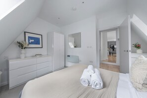 City-Apartment, 1 Doppelbett und Schlafsofa, Nichtraucher, Stadtblick