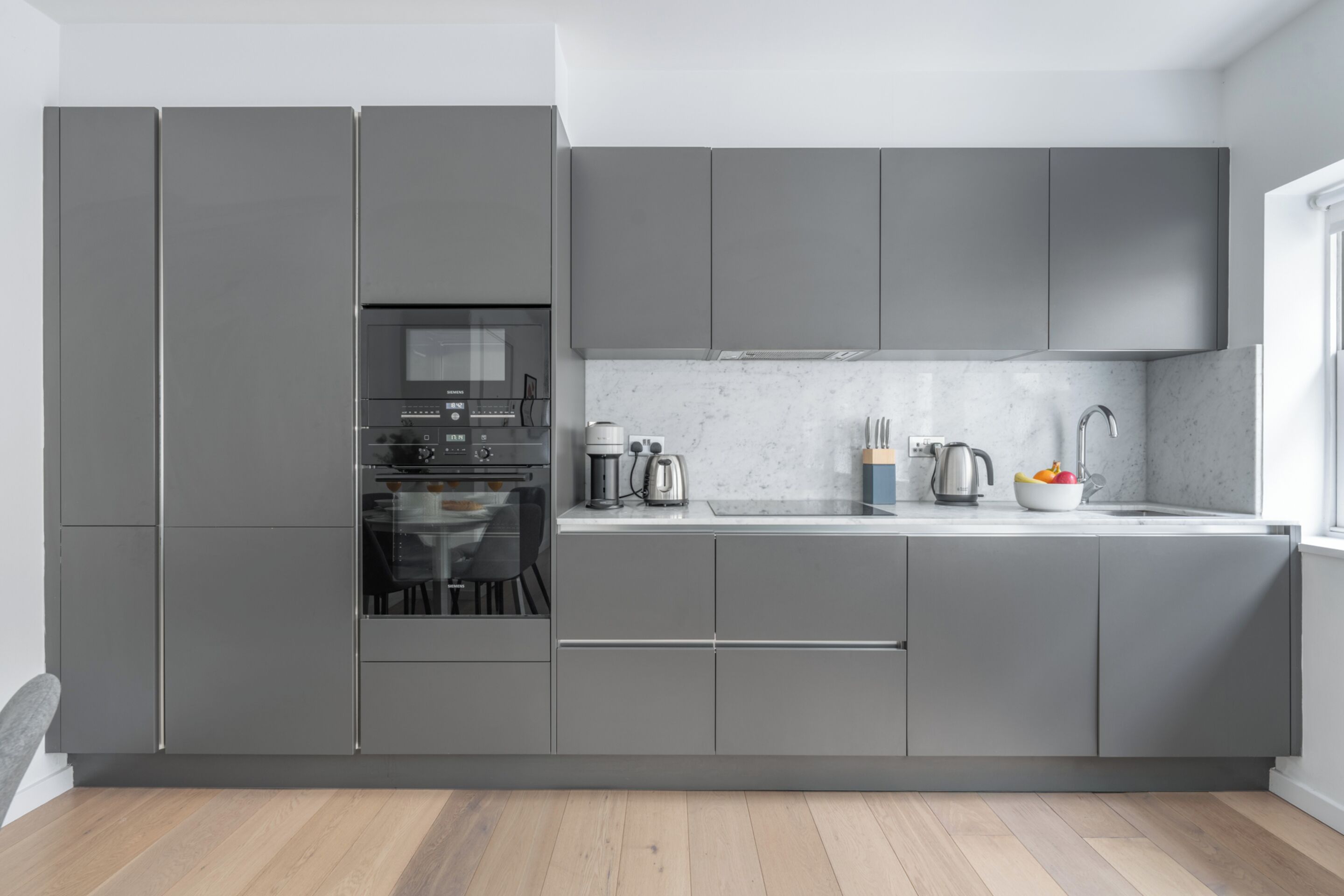 Kaupunkihuoneisto, 1 parisänky ja vuodesohva, tupakointi kielletty, kaupunkinäköala | Yksityinen keittiö | Espressokone, kahvin-/teenkeitin, vedenkeitin, leivänpaahdin