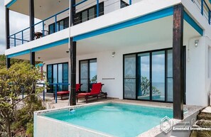 Outdoor pool - Popoyo Surfers' Dream House: Oceanfront 180° Views, Pool, and 4x4 Special (Tola, Rivas, Popoyo)
