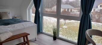 Exclusive vacation home between Darß/Rügen with fireplace & sauna