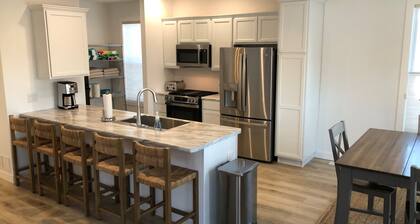 Bright and Airy 2-Bedroom Home in Pleasant Downtown Beulah, Michigan.