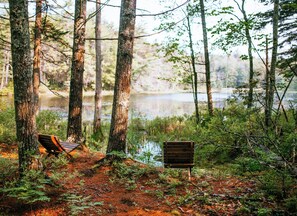 Property grounds - Near Reid State Park Beach+FirePit+Pond+Heat/AC+Fast WiFi+S'mores (Georgetown)