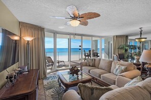 TV - Beachfront Bliss at Long Beach, Ocean Views With Free Beach Chair Service (Panama City Beach)