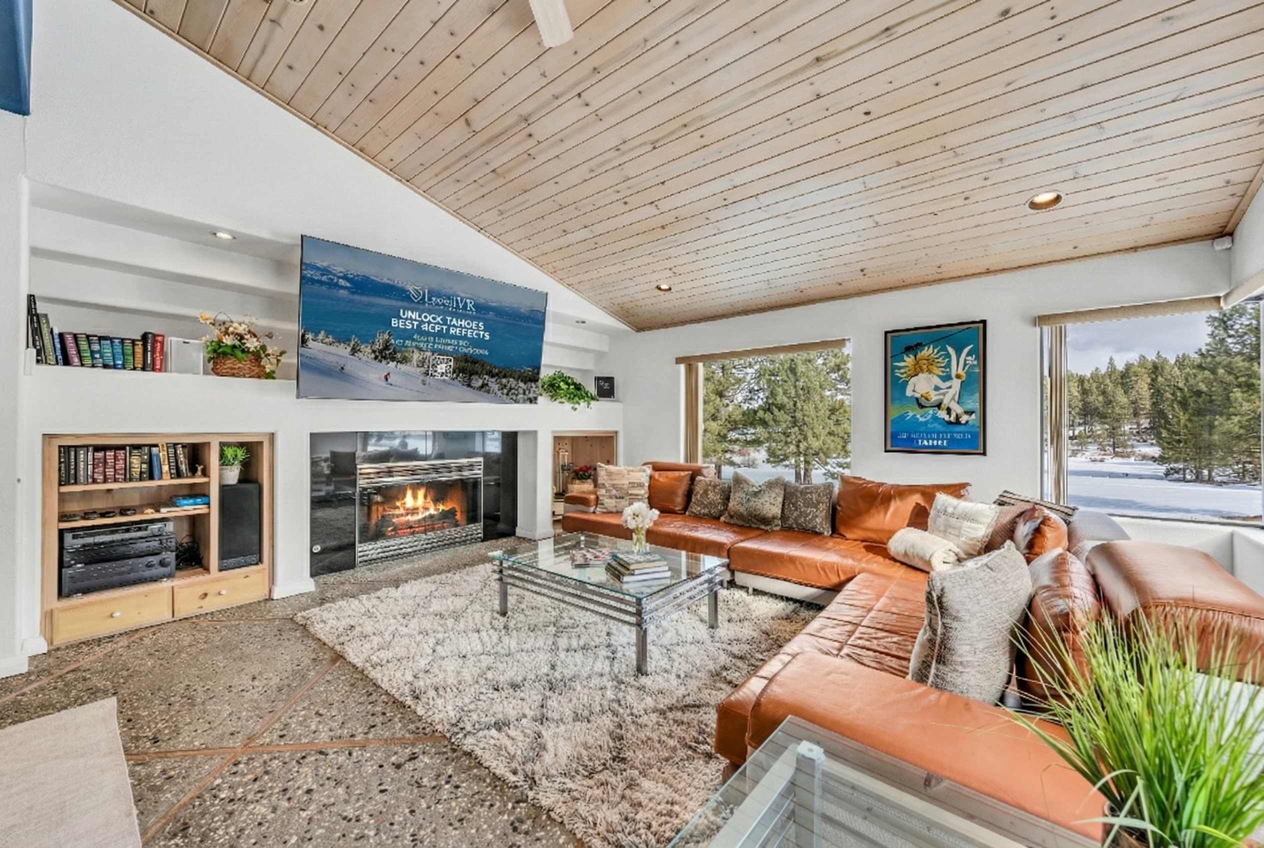 Smart-TV, peis og kontorer