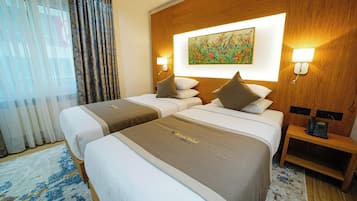Standard Double or Twin Room | Premium bedding, minibar, in-room safe, desk