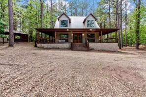 Exterior - Cheyenne Way | Hot Tub, Fire Pit, Foosball (broken bow)
