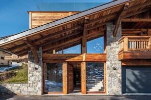 Exterior detail - Boheme  alpine chalet with hot tub Les Gets (Les Gets)