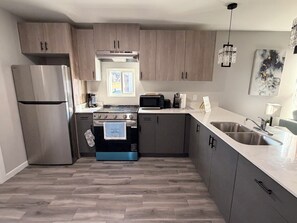 Microwave, oven, stovetop