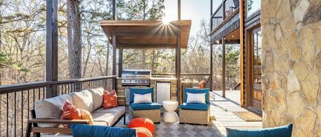 Àrea exterior de l'allotjament