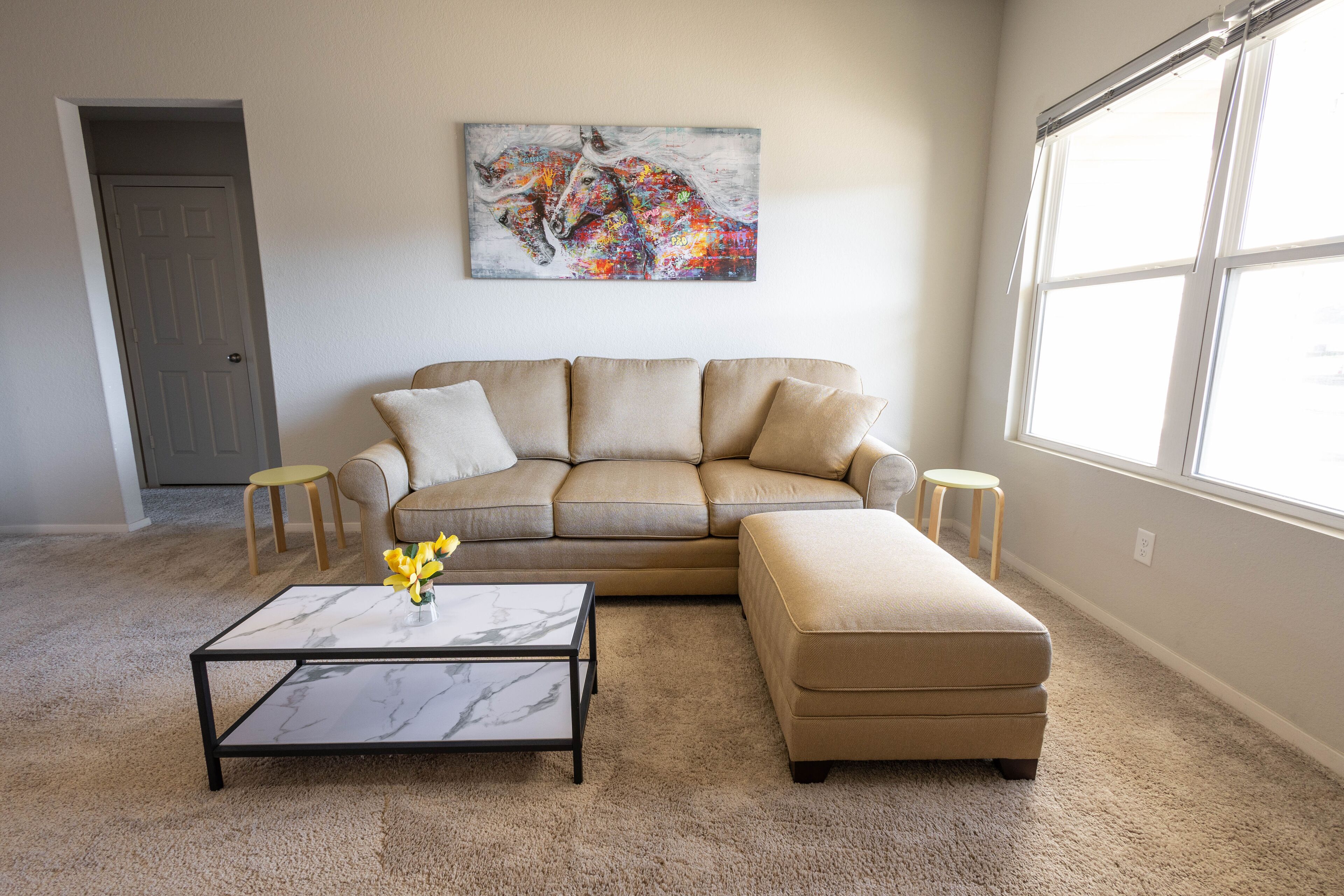 Televisie en een open haard