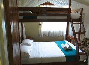 4 slaapkamers, een bureau, wifi