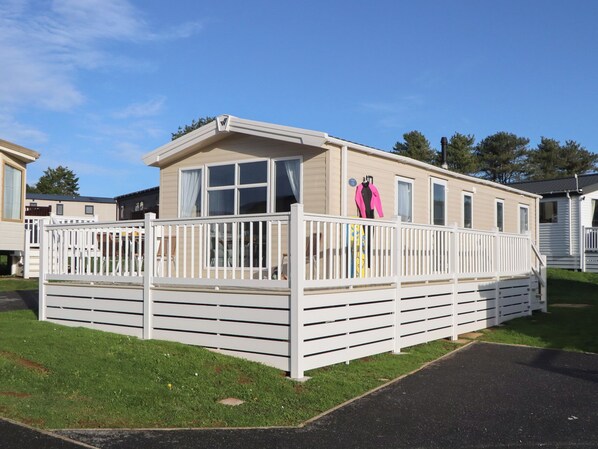 Exterior - Caravan C32 at Landscove Holiday Park (Brixham)