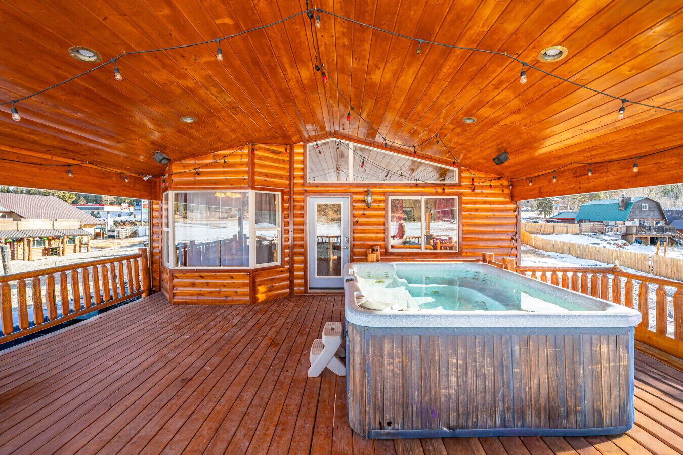 Bain à remous extérieur